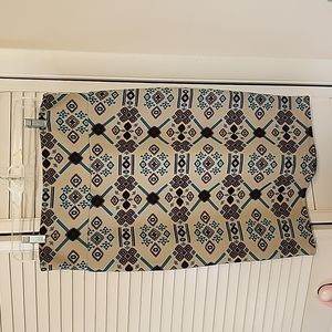 LuLaRoe Patterned Cassie Skirt, Size M